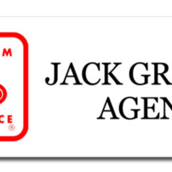 1.5" x 3" Name Badge (Sublimated) Thumbnail