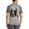 Mens Sublimated PosiCharge Tri Blend Wicking Raglan Tee Thumbnail