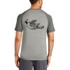 Mens Sublimated PosiCharge Tri Blend Wicking Raglan Tee Thumbnail