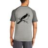 Mens Sublimated PosiCharge Tri Blend Wicking Raglan Tee Thumbnail