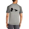 Mens Sublimated PosiCharge Tri Blend Wicking Raglan Tee Thumbnail