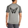 Mens Sublimated PosiCharge Tri Blend Wicking Raglan Tee Thumbnail