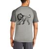 Mens Sublimated PosiCharge Tri Blend Wicking Raglan Tee Thumbnail