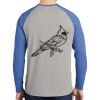 Mens Full Color PosiCharge Long Sleeve Tri Blend Wicking Raglan Tee Thumbnail