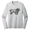 Sublimatable PosiCharge Long Sleeve Electric Heather Tee Thumbnail