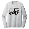 Sublimatable PosiCharge Long Sleeve Electric Heather Tee Thumbnail