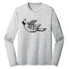 Sublimatable PosiCharge Long Sleeve Electric Heather Tee Thumbnail