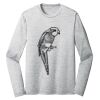 Sublimatable PosiCharge Long Sleeve Electric Heather Tee Thumbnail