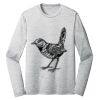 Sublimatable PosiCharge Long Sleeve Electric Heather Tee Thumbnail