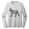 Sublimatable PosiCharge Long Sleeve Electric Heather Tee Thumbnail