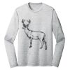 Sublimatable PosiCharge Long Sleeve Electric Heather Tee Thumbnail