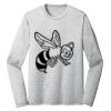 Sublimatable PosiCharge Long Sleeve Electric Heather Tee Thumbnail