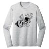 Sublimatable PosiCharge Long Sleeve Electric Heather Tee Thumbnail