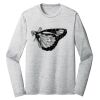 Sublimatable PosiCharge Long Sleeve Electric Heather Tee Thumbnail