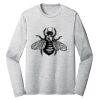 Sublimatable PosiCharge Long Sleeve Electric Heather Tee Thumbnail