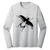 Sublimatable PosiCharge Long Sleeve Electric Heather Tee Thumbnail