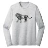 Sublimatable PosiCharge Long Sleeve Electric Heather Tee Thumbnail