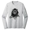 Sublimatable PosiCharge Long Sleeve Electric Heather Tee Thumbnail