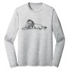 Sublimatable PosiCharge Long Sleeve Electric Heather Tee Thumbnail