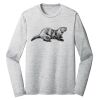 Sublimatable PosiCharge Long Sleeve Electric Heather Tee Thumbnail