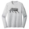 Sublimatable PosiCharge Long Sleeve Electric Heather Tee Thumbnail