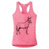 Multi-Color Sublimatable Ladies PosiCharge Electric Heather Racerback Tank Thumbnail