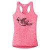 Multi-Color Sublimatable Ladies PosiCharge Electric Heather Racerback Tank Thumbnail