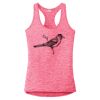 Multi-Color Sublimatable Ladies PosiCharge Electric Heather Racerback Tank Thumbnail