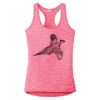 Multi-Color Sublimatable Ladies PosiCharge Electric Heather Racerback Tank Thumbnail