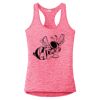 Multi-Color Sublimatable Ladies PosiCharge Electric Heather Racerback Tank Thumbnail