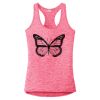 Multi-Color Sublimatable Ladies PosiCharge Electric Heather Racerback Tank Thumbnail