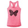 Multi-Color Sublimatable Ladies PosiCharge Electric Heather Racerback Tank Thumbnail