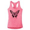 Multi-Color Sublimatable Ladies PosiCharge Electric Heather Racerback Tank Thumbnail