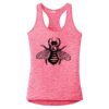 Multi-Color Sublimatable Ladies PosiCharge Electric Heather Racerback Tank Thumbnail