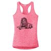 Multi-Color Sublimatable Ladies PosiCharge Electric Heather Racerback Tank Thumbnail