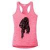 Multi-Color Sublimatable Ladies PosiCharge Electric Heather Racerback Tank Thumbnail