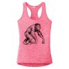 Multi-Color Sublimatable Ladies PosiCharge Electric Heather Racerback Tank Thumbnail