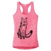 Multi-Color Sublimatable Ladies PosiCharge Electric Heather Racerback Tank Thumbnail